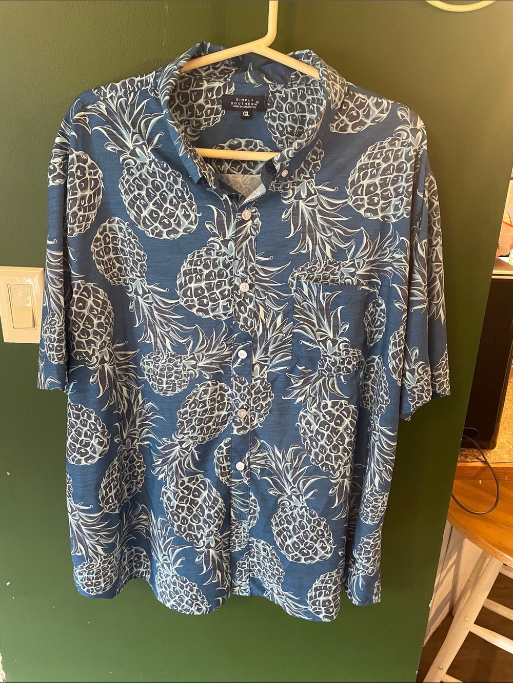 Simply Southern Hawaiian Camp Shirt size XXL